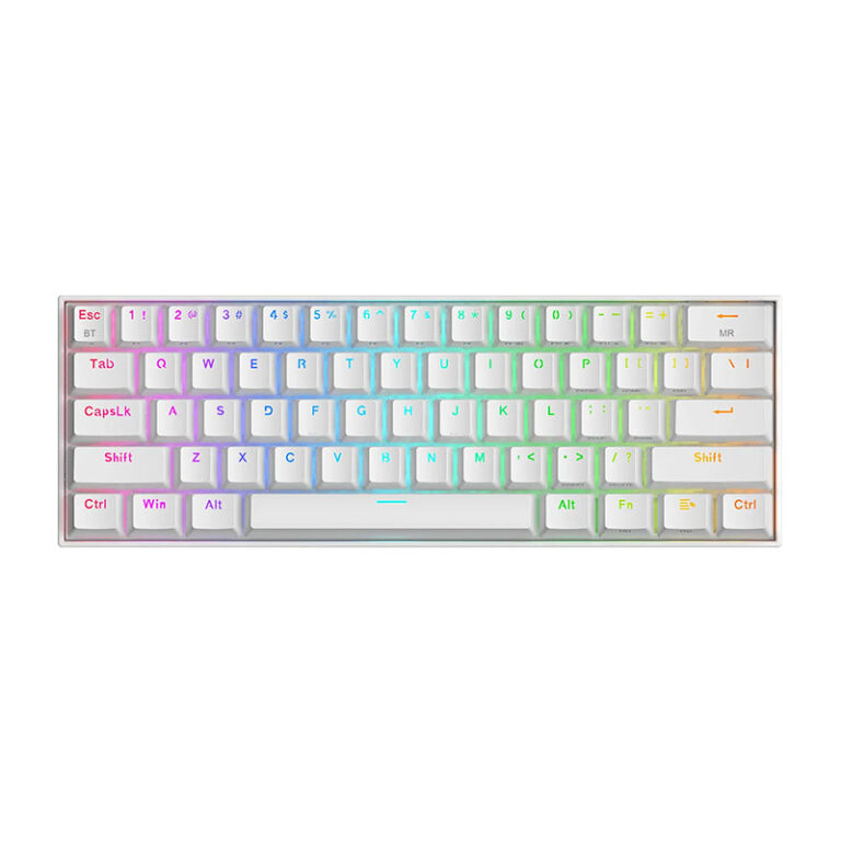 کیبورد مکانیکال گیمینگ ردراگون Draconic K530 White RGB