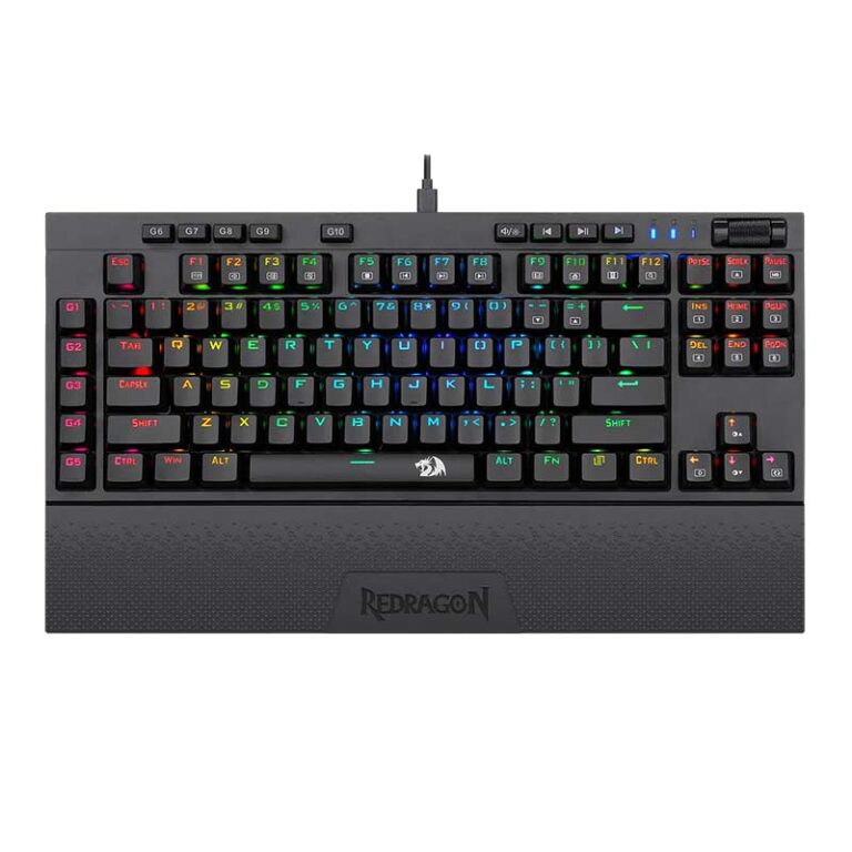 کیبورد مکانیکال گیمینگ ردراگون K596 VISHNU RGB