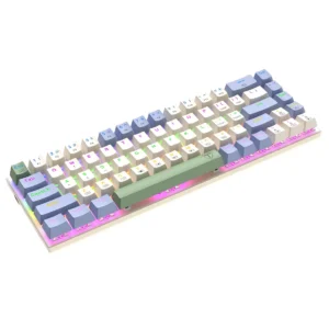 کیبورد مکانیکال گیمینگ تی دگر Viator T-TGK325 Rainbow