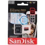 کارت حافظه microSDXC سن دیسک Extreme PRO 200MBps ظرفیت ۲۵۶ گیگابایت
