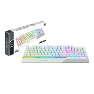 کیبورد گیمینگ آم اس آی سفيد مدل MSI GK30