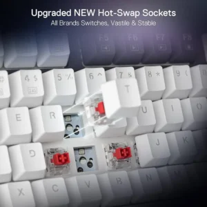 کیبورد بی سیم مکانیکال گیمینگ ردراگون Geb K673WB PRO