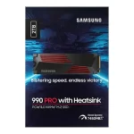 حافظه M.2 SSD سامسونگ مدل 990PRO HEATSINK با ظرفیت ترابایت 2