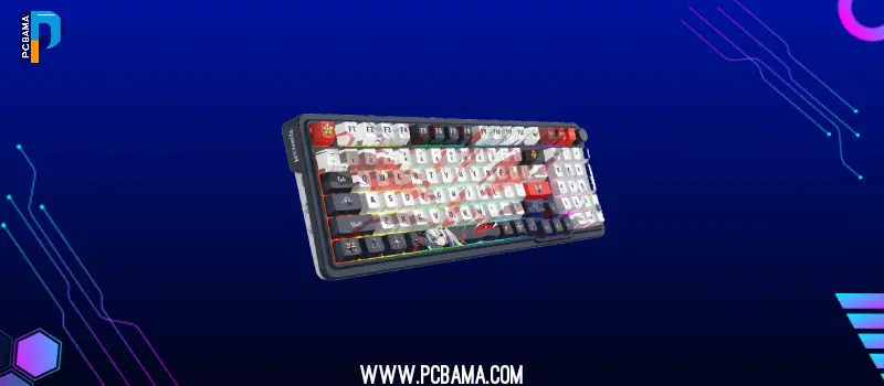 کیبورد بی سیم/باسیم مکانیکال گیمینگ ردراگون EISA K686 AK PRO