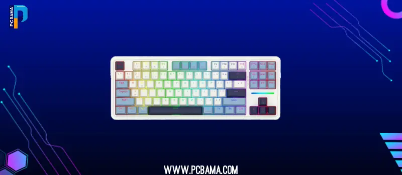 کیبورد بی سیم مکانیکال گیمینگ ردراگون K728 WBB PRO RGB