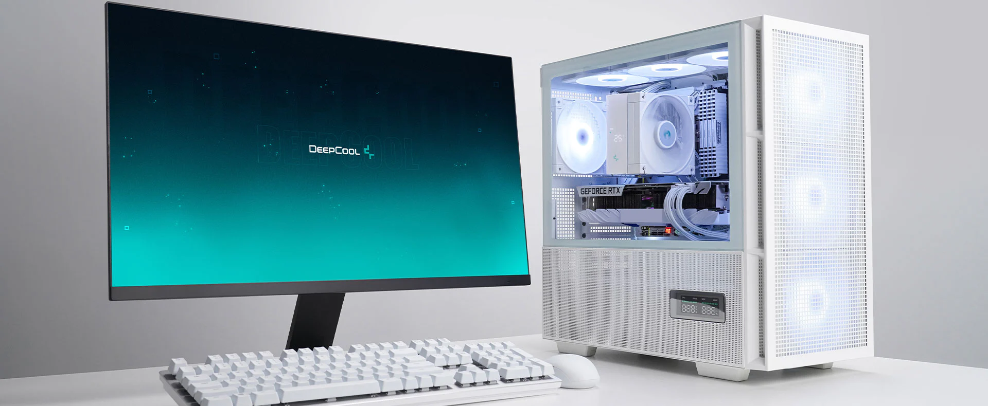 خنک کننده پردازنده دیپ کول AK400 white