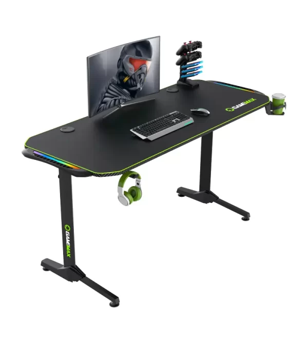 میز گیمینگ گیم مکس D140 Carbon RGB