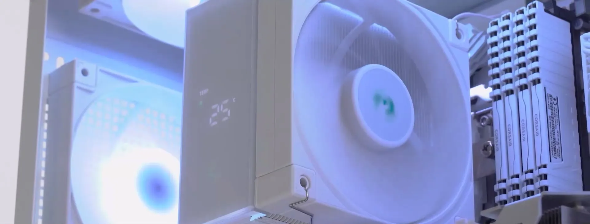 خنک کننده پردازنده دیپ کول AG500 White ARGB