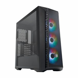 کیس کامپیوتر کولر مستر مدل MASTERBOX 520 MESH Black