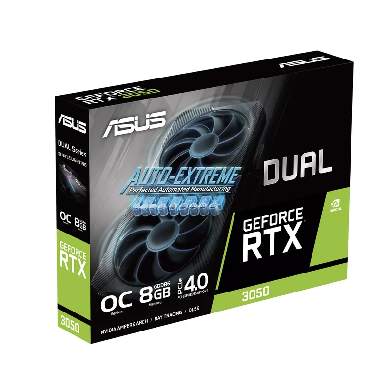 کارت گرافیک RTX 3050 ASUS Dual OC 8GB