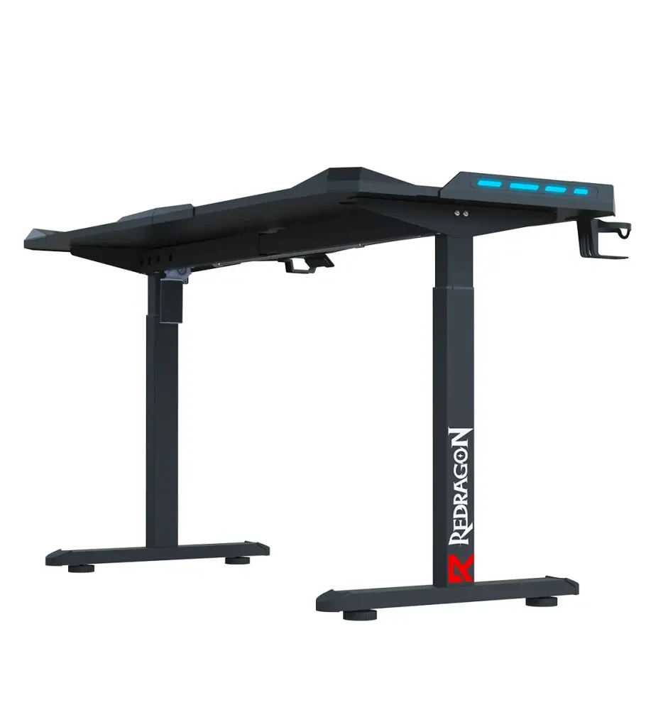 میز گیمینگ موتور دار ردراگون GD-3300-L 160cm LED