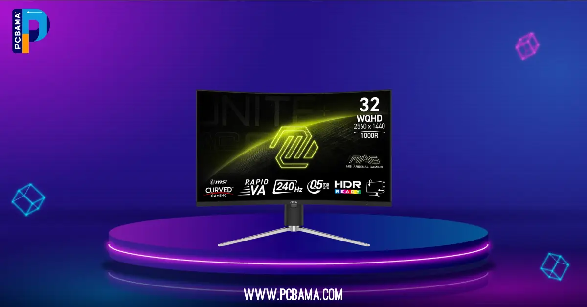 مانیتور گیمینگ ام اس ای 32 اینچی مدل MAG 325CQRXF