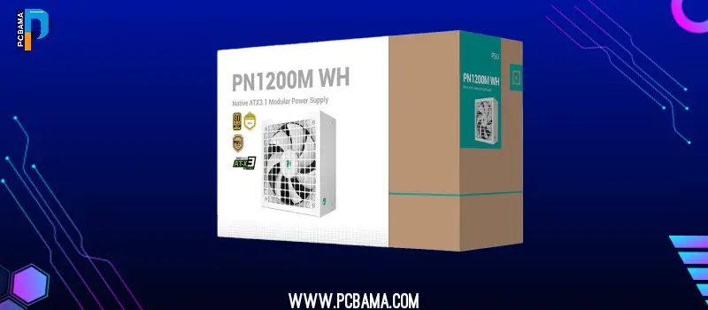 پاور دیپ کول 1200 وات مدل PN1200M WH ATX 3.1 
