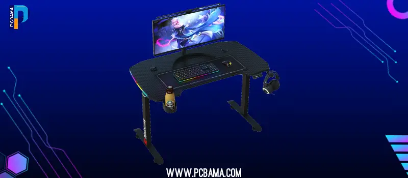 میز گیمینگ موتور دار ردراگون GD-3320-L 160cm RGB