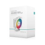 خنک کننده پردازنده دیپ کول مدل AG400 WH ARGB
