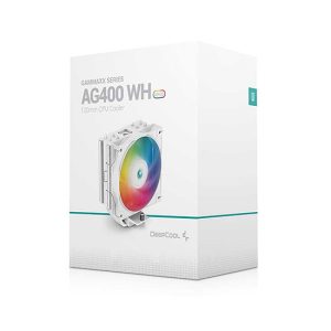 خنک کننده پردازنده دیپ کول مدل AG400 WH ARGB