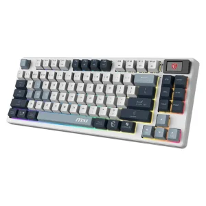کیبورد بی سیم مکانیکال گیمینگ ام اس آی FORGE GK600 TKL SKY
