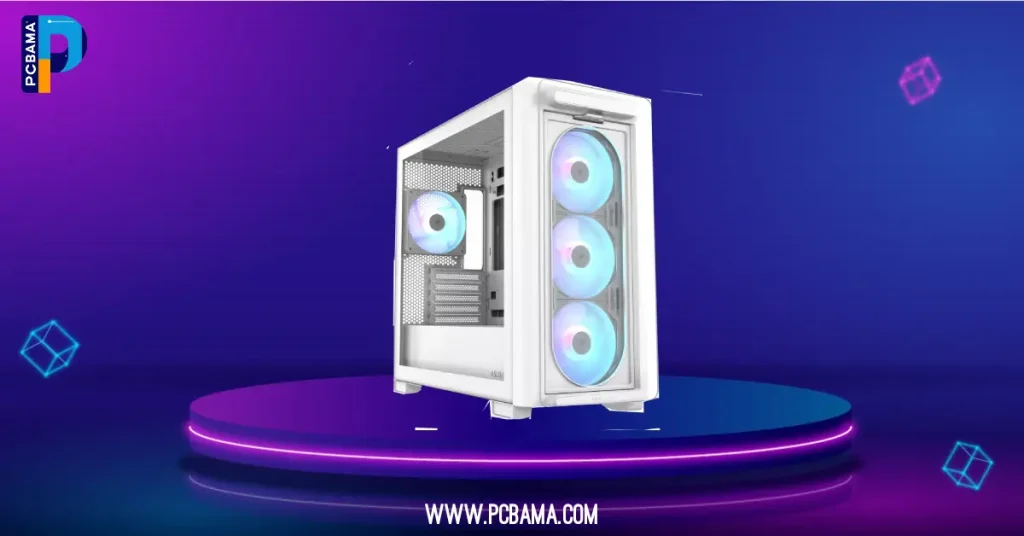 کیس ایسوس ASUS A23 PLUS TG ARGB WHITE