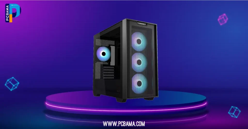 کیس کامپیوتر ایسوس مدل ASUS A21 PLUS ARGB مشکی