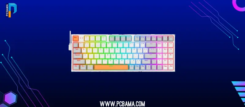 کیبورد مکانیکال گیمینگ ردراگون Kitava K636 WGO RGB