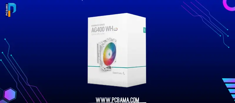 خنک کننده پردازنده دیپ کول مدل AG400 WH ARGB