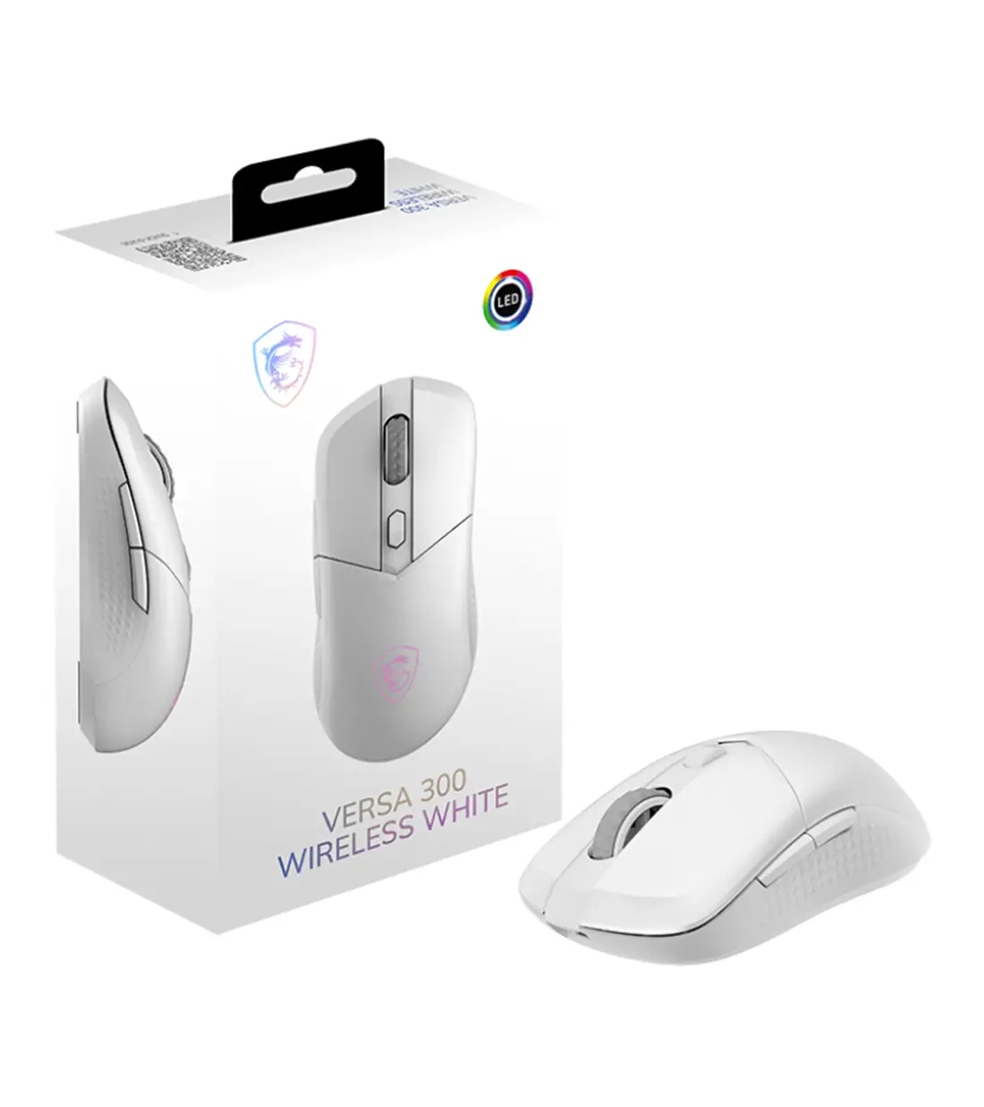 موس بی سیم گیمینگ ام اس آی VERSA 300 White