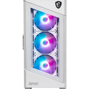 کیس کامپیوتر گیمینگ ام اس آی مدل MPG VELOX 100R White