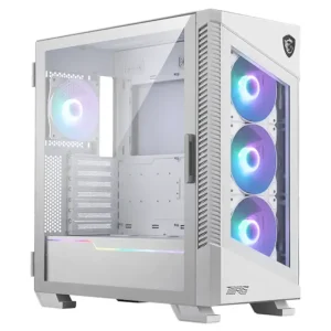 کیس کامپیوتر گیمینگ ام اس آی مدل MPG VELOX 100R White