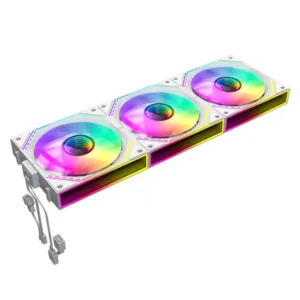 فن کیس گیمینگ گیم‌ مکس FN12A S3I White بسته 3 عددی