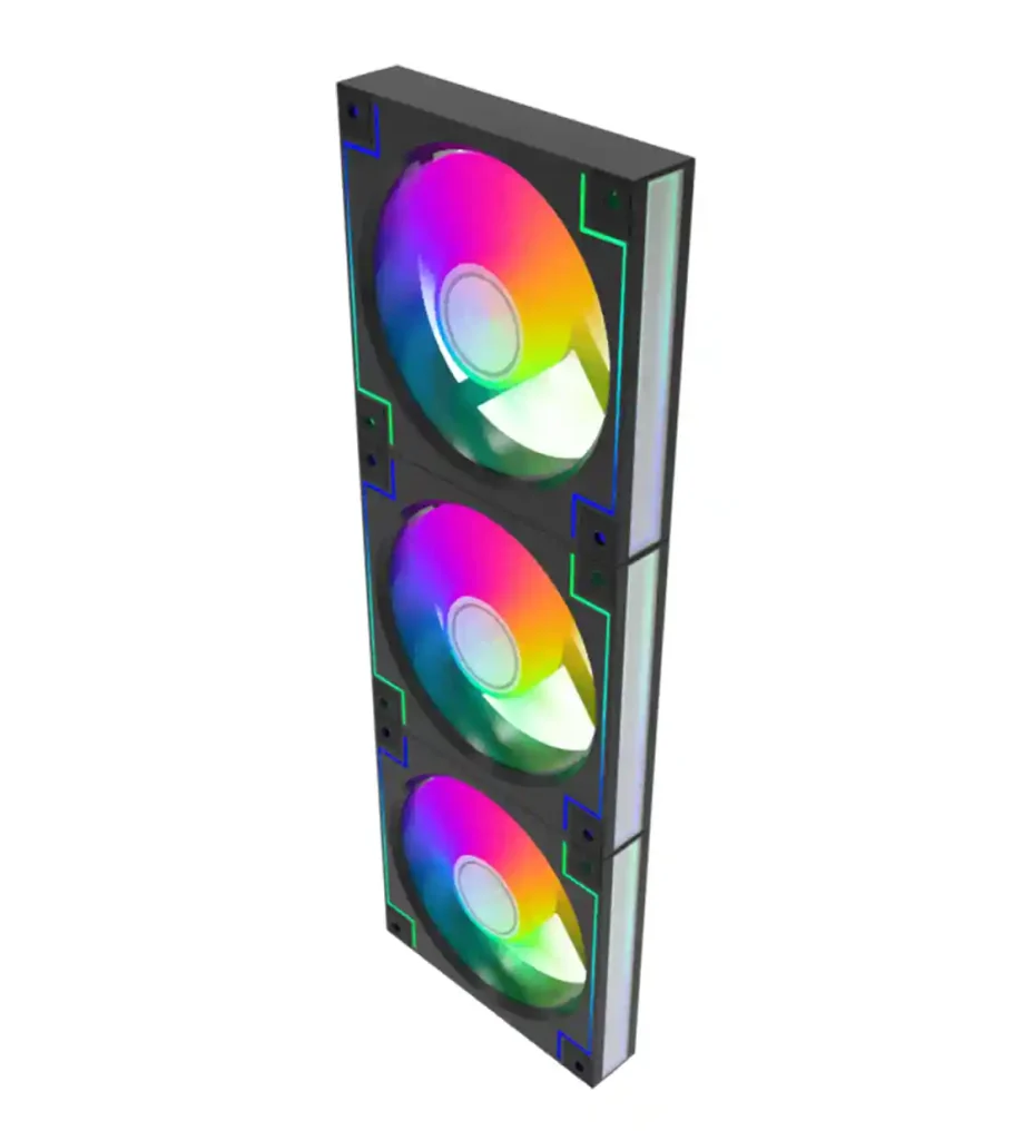 فن کیس گیمینگ گیم‌ مکس RD300 Black بسته 3 عددی