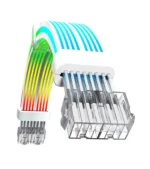 کابل اسلیو گیم مکس VGA/CPU 2x8pin White - تصویر 3