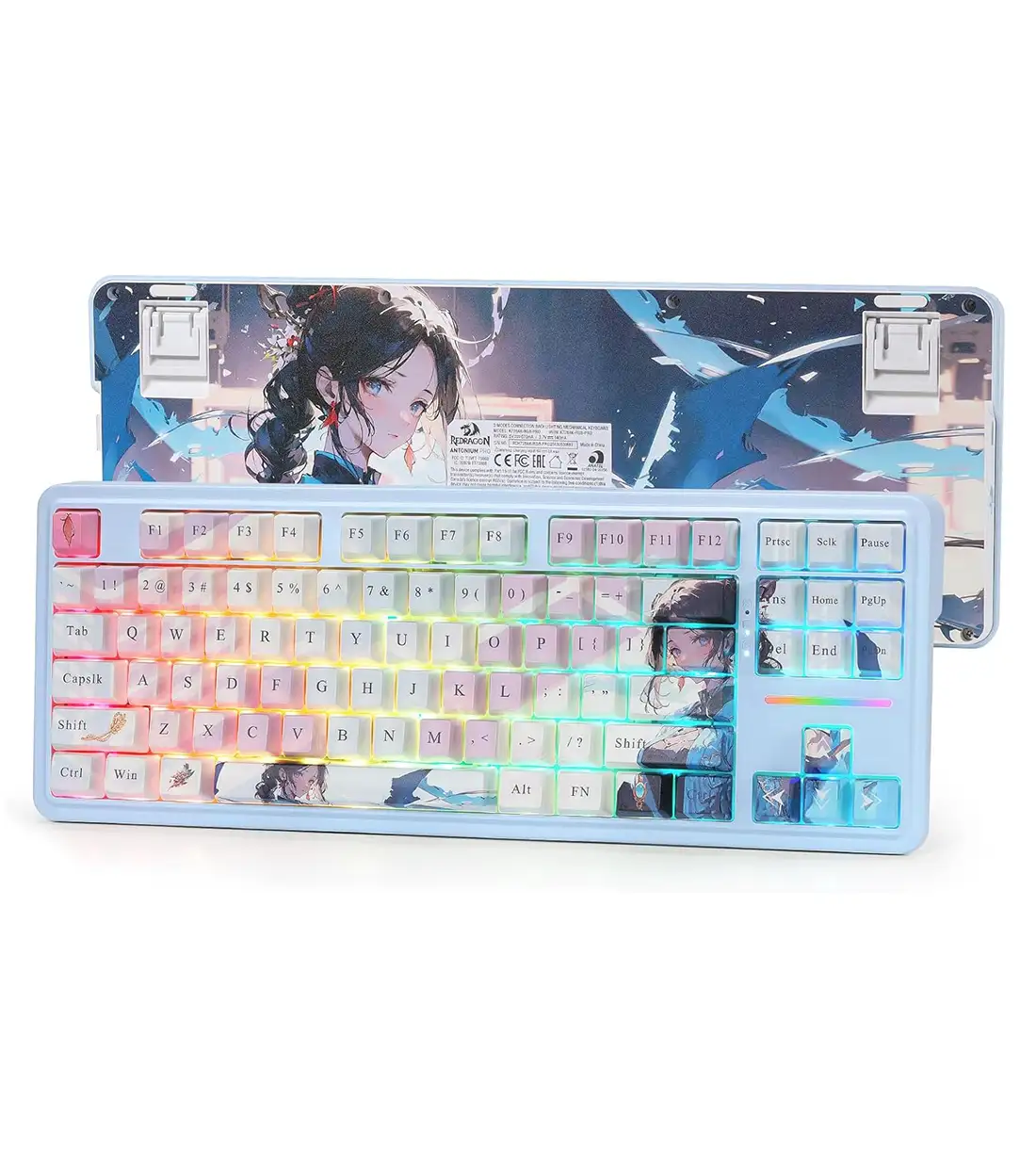 کیبورد بی سیم مکانیکال گیمینگ ردراگون Antonium K728 PRO AK