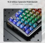 کیبورد بی سیم مکانیکال گیمینگ ردراگون ELF PRO K649