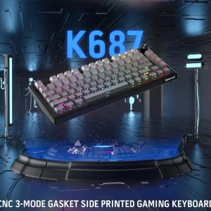 کیبورد بی سیم مکانیکال گیمینگ ردراگون Freyja K687 GG PRO