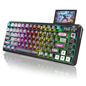 کیبورد بی سیم گیمینگ ردراگون FLEKACT K708 MC PRO RGB