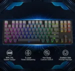 کیبورد مکانیکال گیمینگ ردراگون STAR BLADE K707 SP PRO