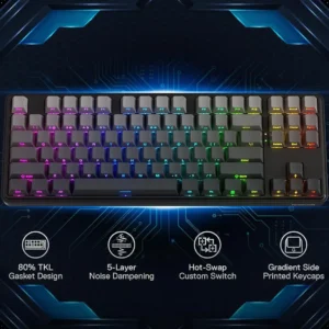 کیبورد مکانیکال گیمینگ ردراگون STAR BLADE K707 SP PRO