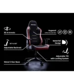 صندلی گیمینگ ورتاگیر SL3800 Burgundy Red