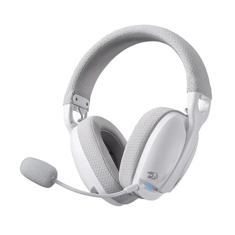 هدست بی سیم گیمینگ ردراگون Skuld H878 White