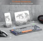 کیبورد بی سیم مکانیکال گیمینگ ردراگون HORUS K609 GG Pro