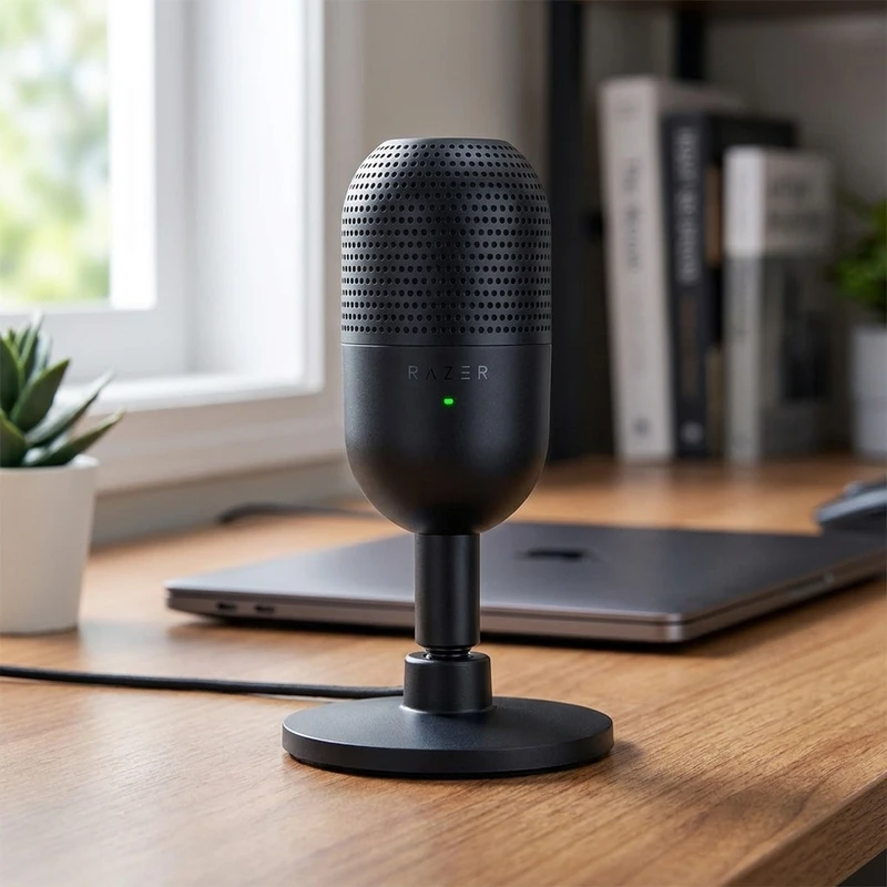 میکروفن گیمینگ ریزر مدل Seiren V3 Mini Wired