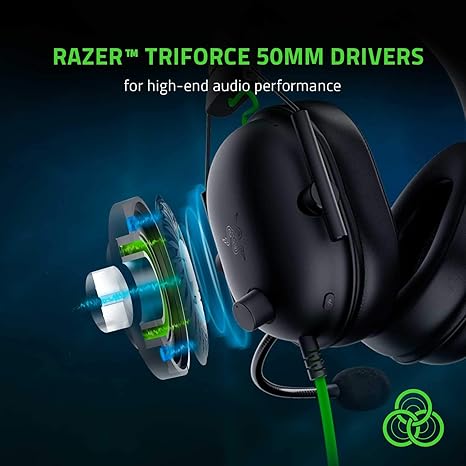 هدست گیمینگ ریزر مدل Razer BlackShark V2 X WRD