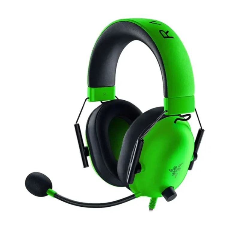 هدست گیمینگ ریزر مدل Razer BlackShark V2 X WRD Green
