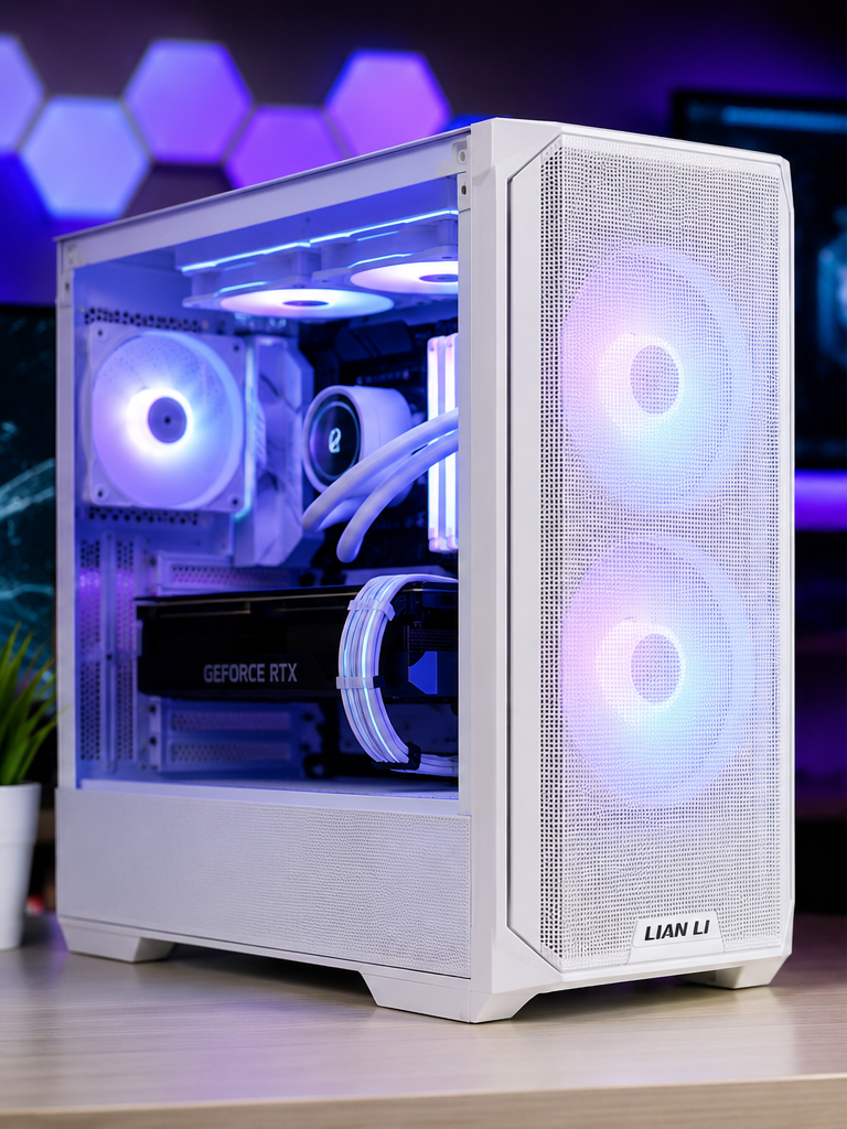 کیس لیان لی LANCOOL 216 WHITE