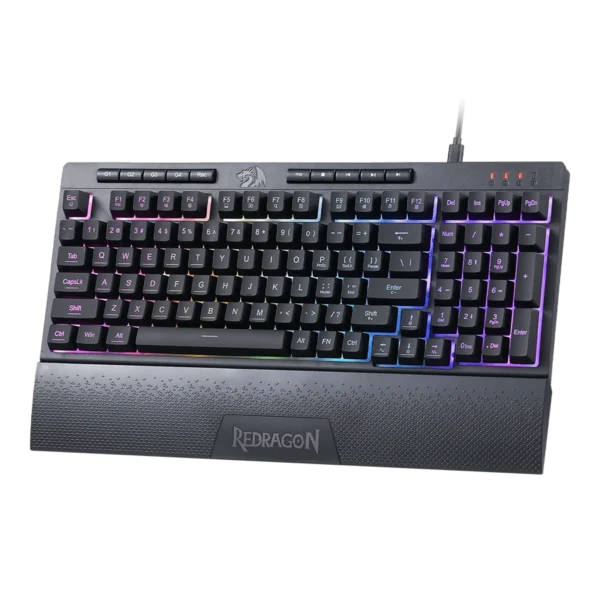 کیبورد باسیم گیمینگ ردراگون SHIVA K515 RGB - تصویر 2