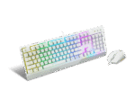 کیبورد و ماوس مخصوص بازی ام اس آی مدل Vigor GK30 Combo WHITE - تصویر 2