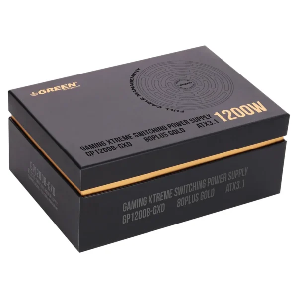 منبع تغذیه کامپیوتر گرین مدل GP1200B-GXD - Image 5