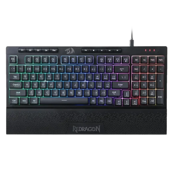 کیبورد باسیم گیمینگ ردراگون SHIVA K515 RGB - تصویر 1