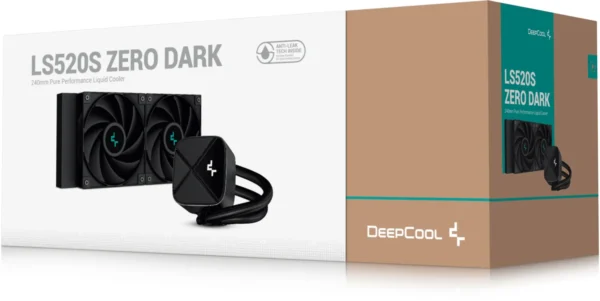 خنک کننده مایع پردازنده دیپ کول مدل LS520S ZERO DARK - تصویر 2