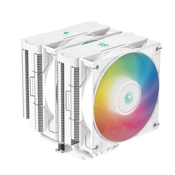 خنک کننده پردازنده دیپ کول مدل AG620 White ARGB - تصویر 2